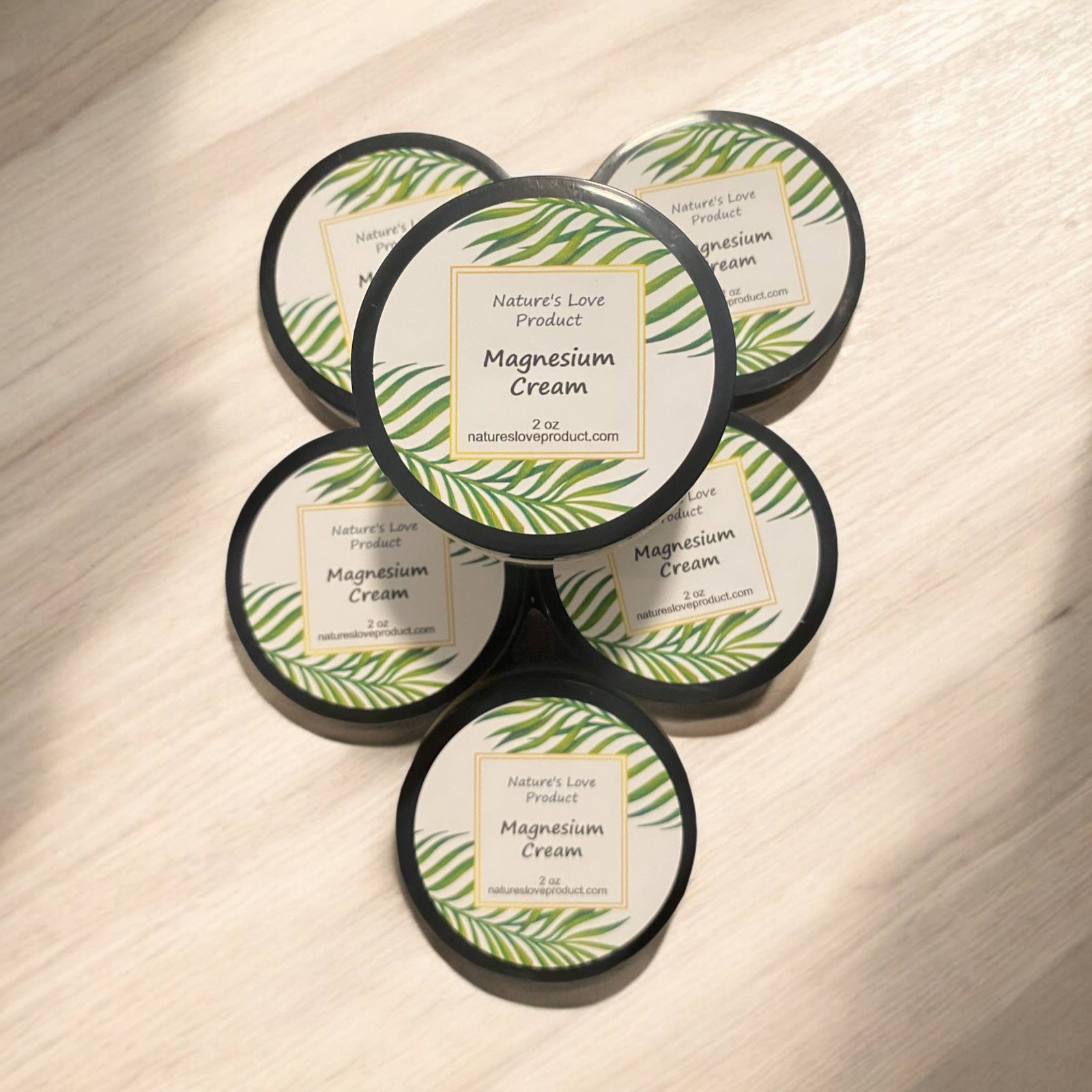 2oz Magnesium Cream - Sample Size 