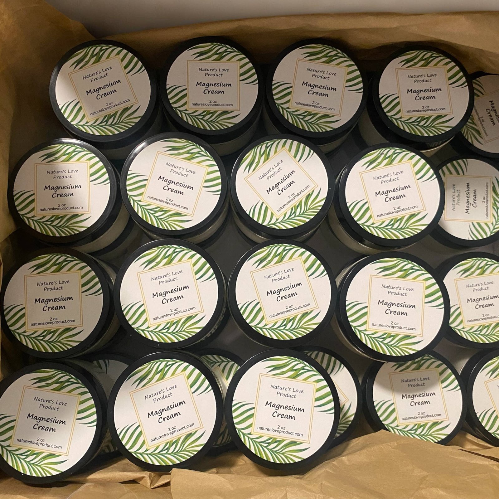 2oz Magnesium Cream - Sample Size - Image 3