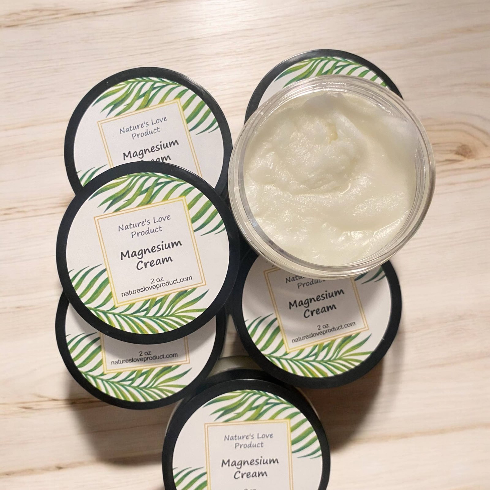 2oz Magnesium Cream - Sample Size - Image 2