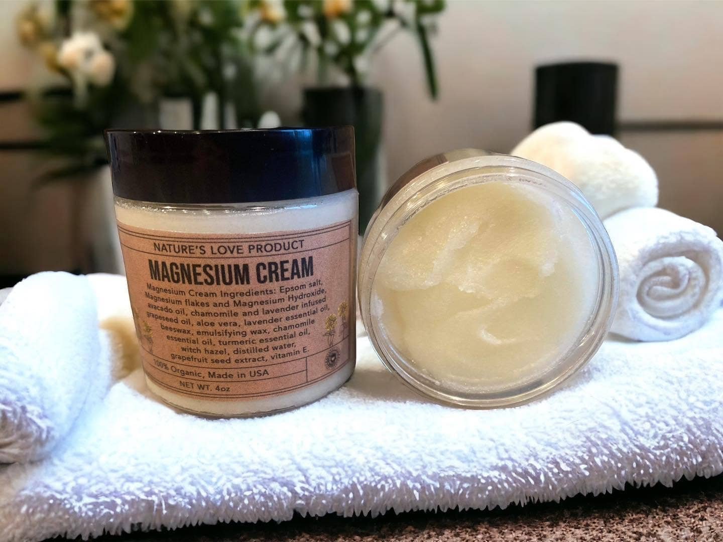 4 oz Magnesium Cream - Image 2