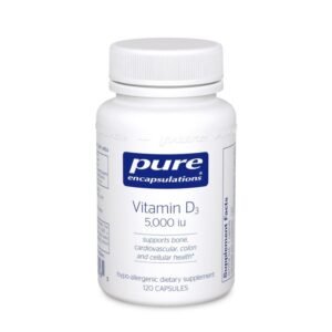 Pure Encapsulations Vitamin D3 125 mcg (5,000 IU)